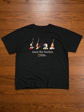 National Geographic Meet The Beetles cotton T-shirt